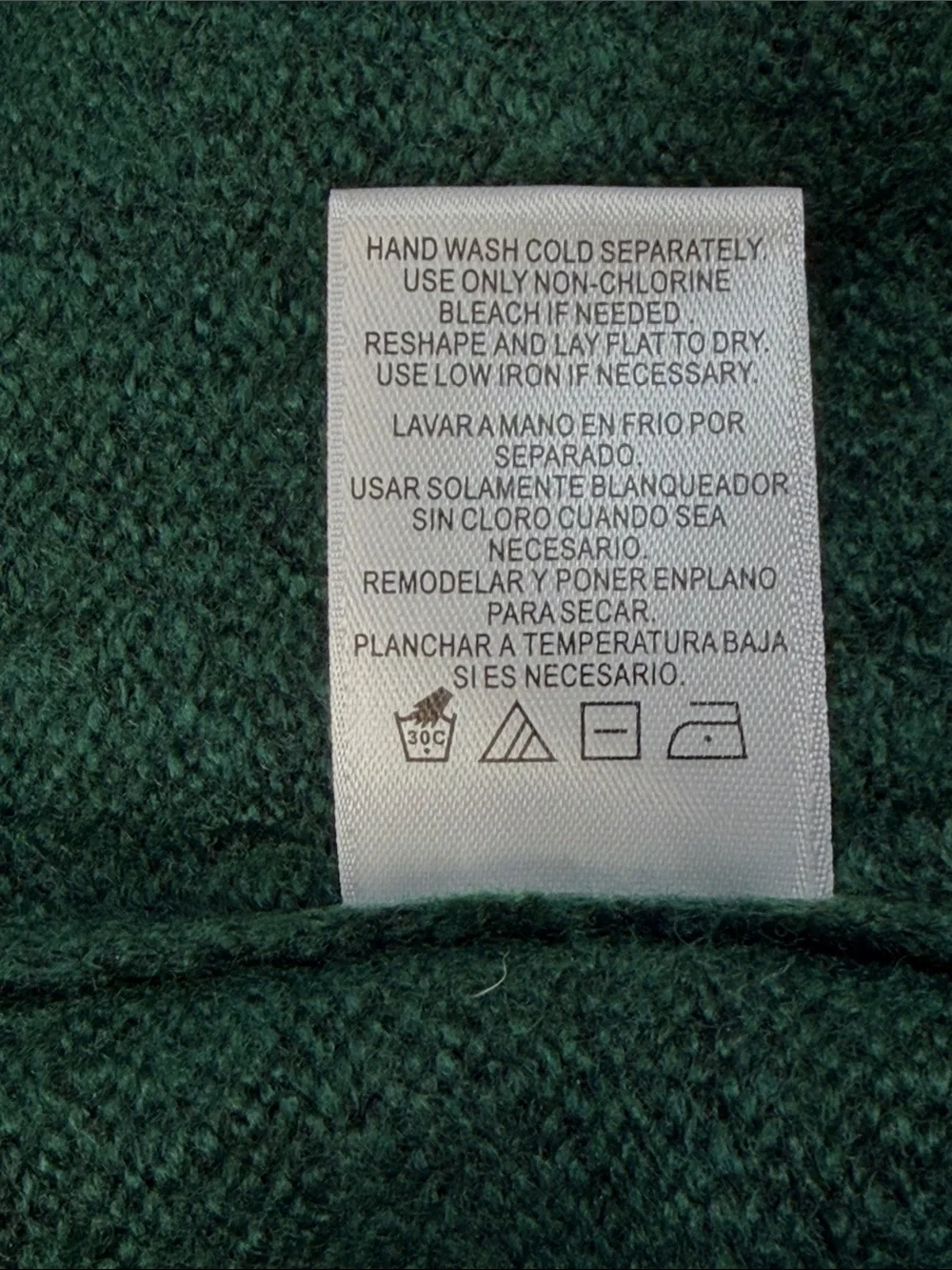 Vince Camuto NWT Green Peace Holiday Christmas Cozy Soft Crewneck Sweater XL